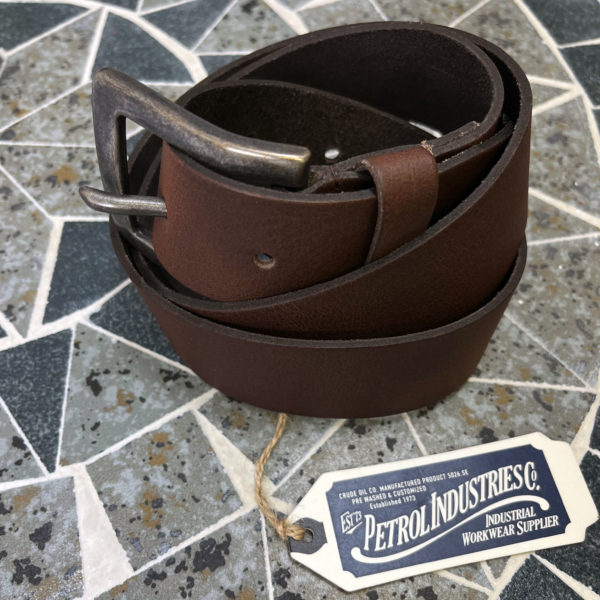 Ceinture marque Pétrol brune
